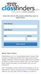 Mobile Screenshot of classfinders.com